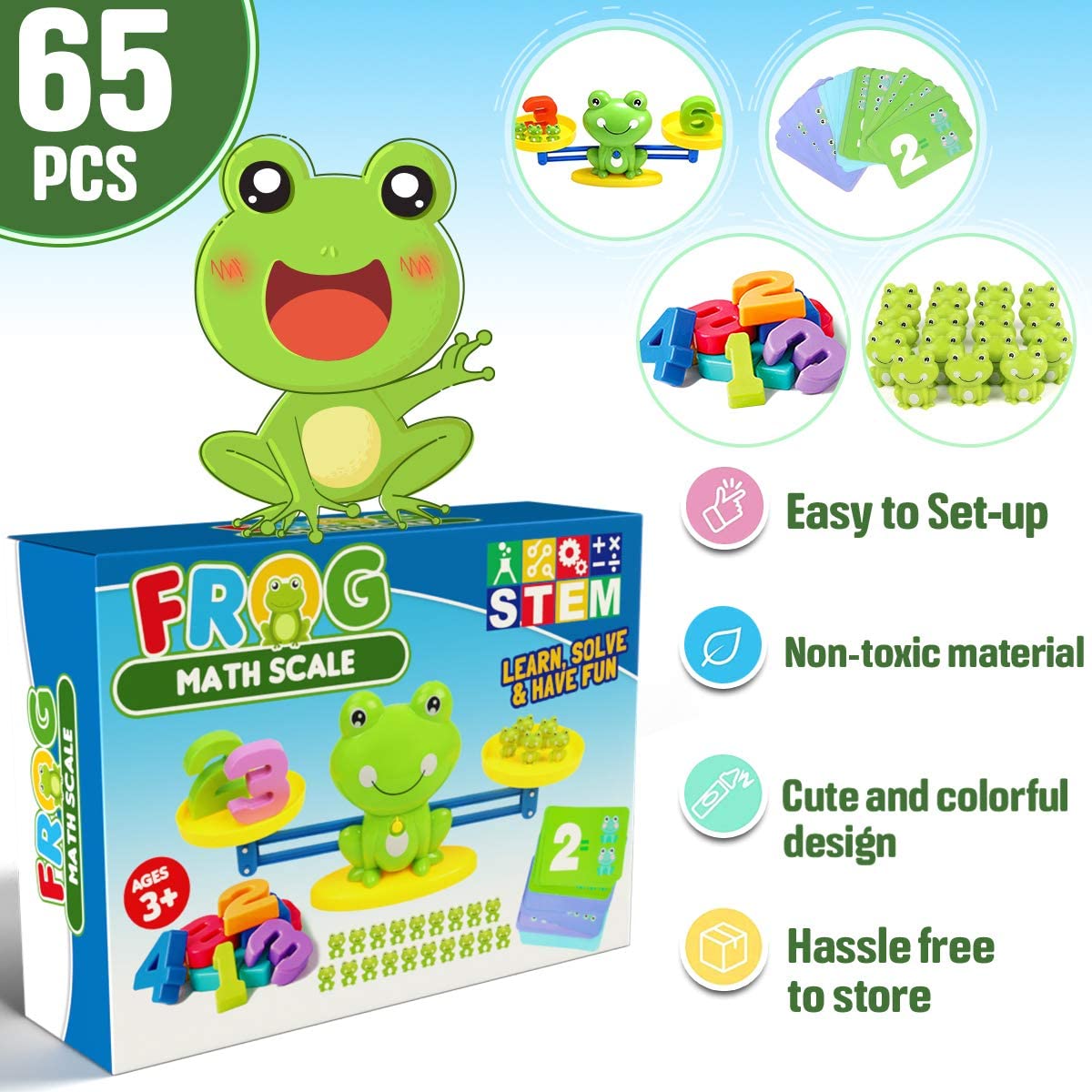 Frog Balance Math Games | CozyBomB™