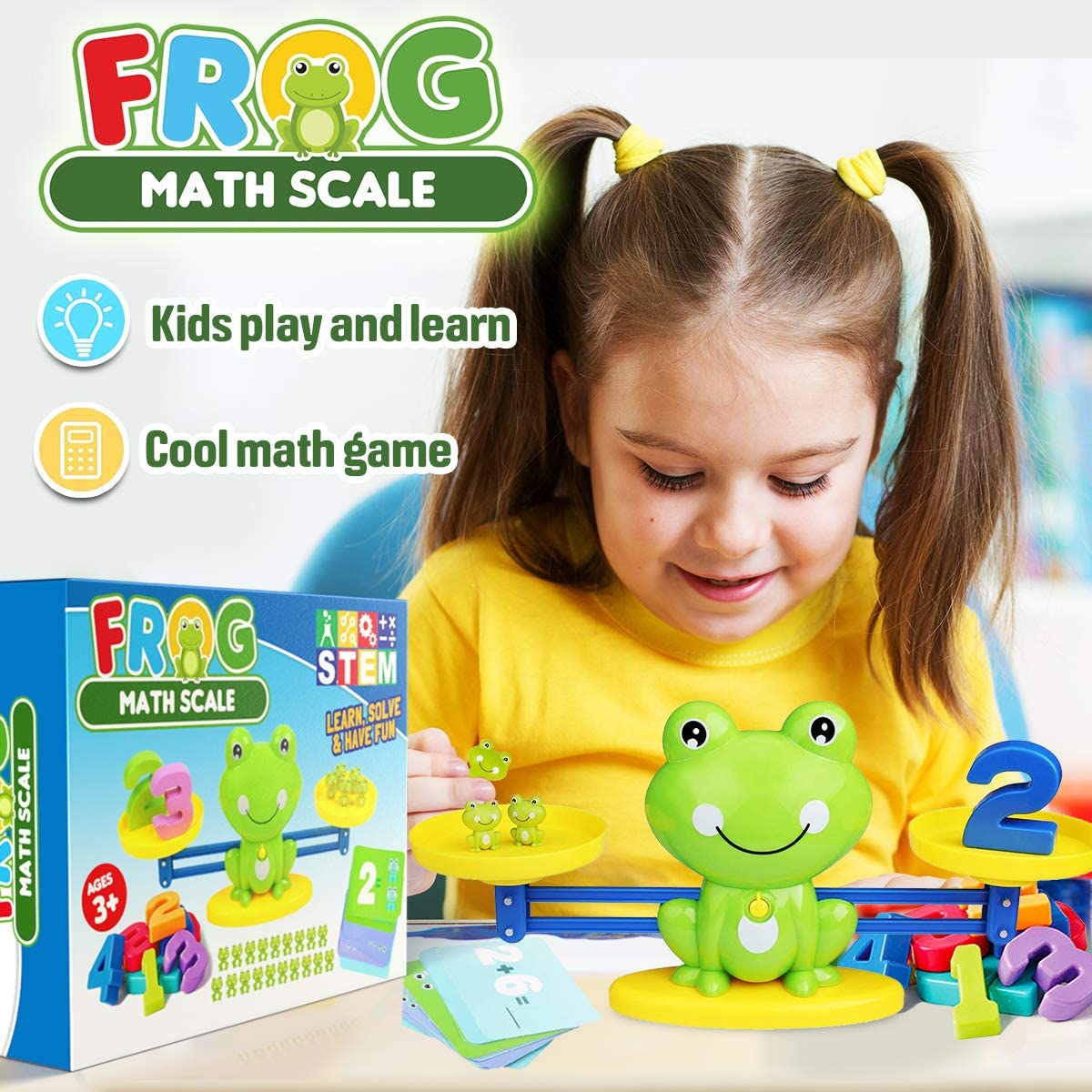  BBPOOL Frog Balance Cool Math Counting Game