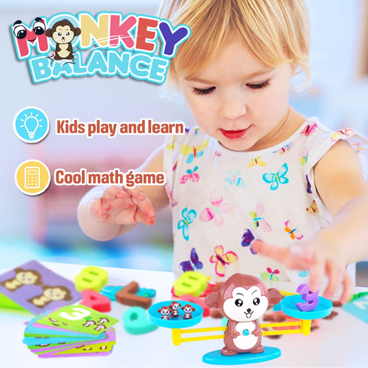 Play cool math game for toddlers and kids