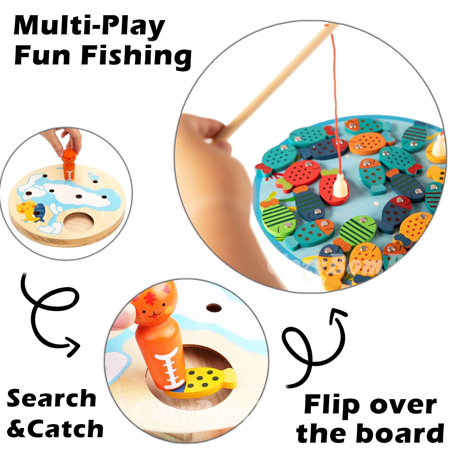 Make a Homemade Magnetic Fishing Game - Blissfully Domestic